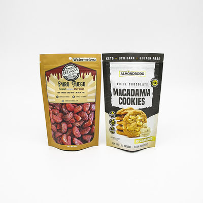 Şeker kurabiye tozu için dayanıklı çocuk geçirmez torbalar 120 mikron kalınlığında