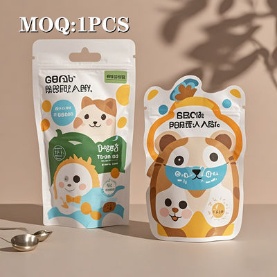 Çöpler için dayanıklı Mylar fermuar çantası