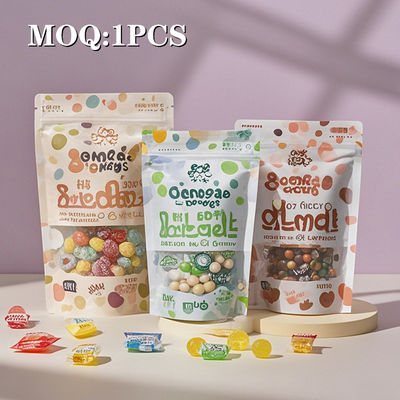 Temiz ve Korunmuş Gıda Paketleme İhtiyaçları İçin Nem Dirençli Geri Dönüştürülebilir Plastik Torba