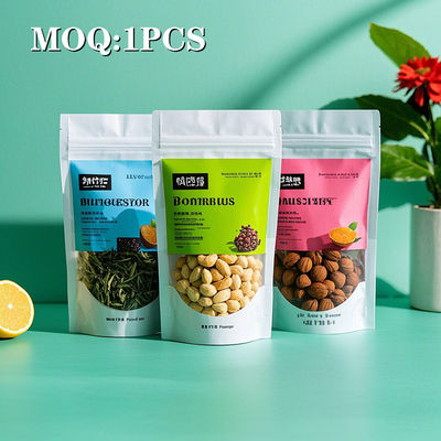 Toptan Piyasa Gıda Paketleri Ziplock Kokusuz 3.5g Stand Up Pocket Özel Baskılı Mylar Torbaları