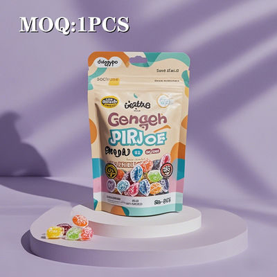 Ekoloji dostu Mylar Gıda Paketleri için Çantalar Marka Logosu ile Özel