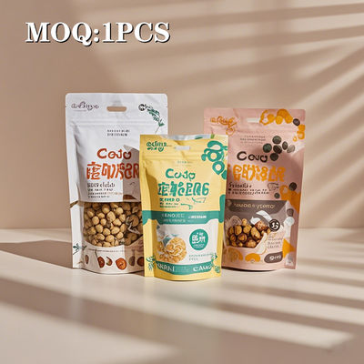 Özel Dijital Baskı Kokusuz Bariyer 3.5g Mylar Ambalaj Torbası Fasulye için Plastik Gıda Ambalaj Torbaları Gıda Depolama