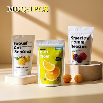 Kişisel olarak tasarlanmış Mat Alüminyum Folyo Çerez Çay Çikolata ve Kahve Paketleri Serbest Tasarımlı