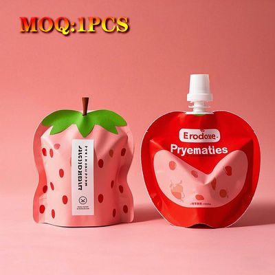 Dijital Baskı 3.5g Die Cut Mylar Çantaları Özel Şekilli Çanta Kokusuz Çanta Kilitli