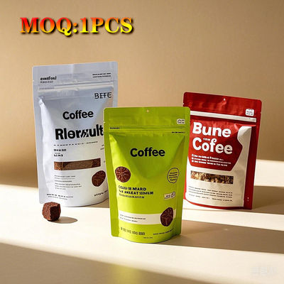 Özel Baskı Alüminyum Folyo Şekerleme Gıda Depolama Ambalajı Kokusuz Ziplock Kalkın Cüzdan Mylar Çantaları Logo ile