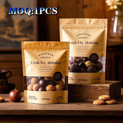 Besin sınıfı, nem koruması için özel baskılara sahip çantalar