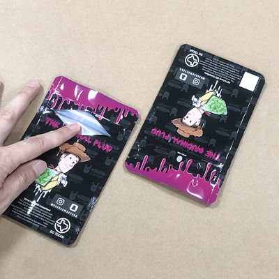 ASTM D3475 Sertifikalı Çocuklara Dayanıklı Yüksek Kokusu Varlıklı Sıcaklık Kanıtlı Sıfırlı Alt Gusset Çantaları