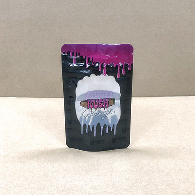 Çocuklara dayanıklı fermuarlı özel ayağa kalkan paraşütlü başparmak cepleri