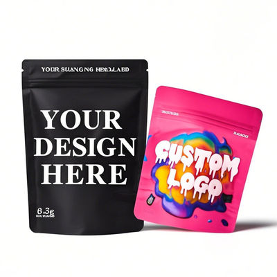 Premium yeniden kapanan ayakta duran poşet sızdırmaz gıda ambalajı özel boyutlar