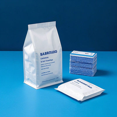 Yüksek Bariyer Sekiz Taraflı Düz Alt Çanta Ekolojik Dost & Özel Gıda İçin Yazdırılmış Kahve Evcil hayvanlar için gıda ambalajı OEM / ODM Desteği