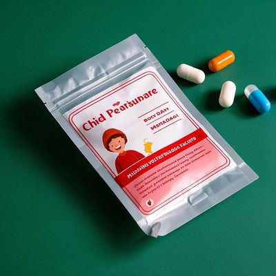 Customizable Child Resistant Mylar Bags Medical Compliance For Medications Wholesale