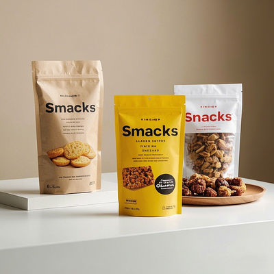 Gıda Mylar Mühür Cüzdanları Kalıcı ve Toplu Depolama için Özel