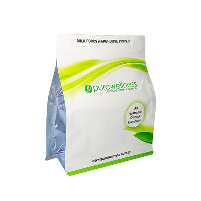 Özel Basılmış 8 Yanlı Yüksek Cüzdanlar Gıda ve Endüstriyel Kullanım İçin Çıkarmaz Paketleme Ekolojik Dostluk