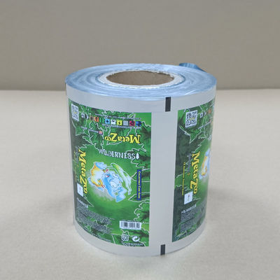 Yüksek parlaklık ve gıda güvenliği için stand-up poşetler için özel basılı ambalaj filmi