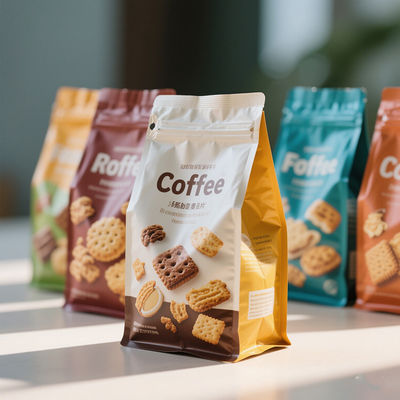 Şeffaf, ayakta duran Mylar Torba Retort Güvenli ve Nem Bariyeri