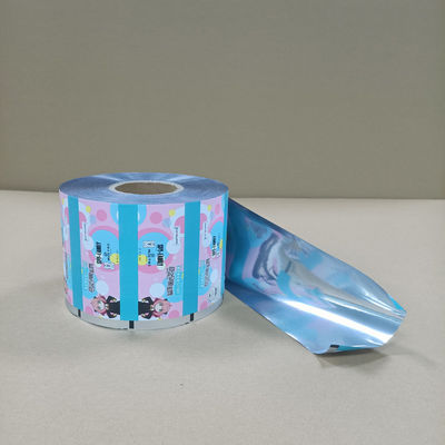 Alüminyum folyo ambalaj rulo filmi Pet/Al/PE gıda / tıbbi / kozmetik ambalaj için bileşik malzeme özel boyutlar