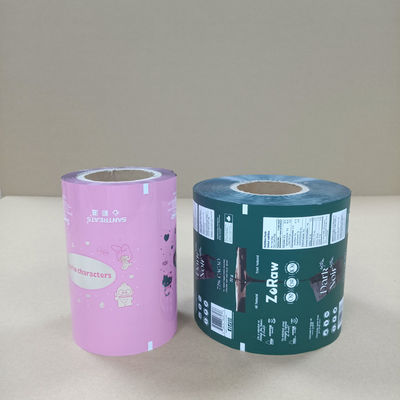 Otomatik Paketleme Makinesi için Premium 3-5 Katmanlı Laminated Film Nem Kanıtlı & Isı Sızdırılabilir Rulo Filmi