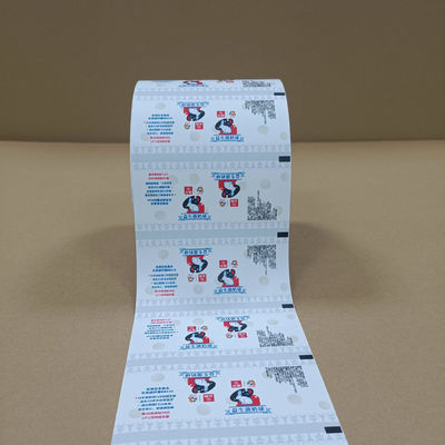 Metallik Bitirme Şekerlik Sarma Filmi Premium Marka Ambalajı için Özelleştirilebilir Baskılar 12 Renkli 20-80μm