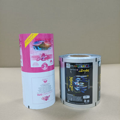 Otomatik Rulo Film Üreticisi Dikey Şekil Doldurma Sileme Makineleri İçin Ön Kesilmiş Laminasyonlu Film