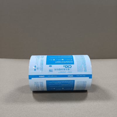 Ön baskılı şeffaf film 8 renk Pantone & GS1 Barkoduyla uyumluluk