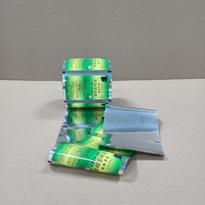 Dondurulmuş gıda ambalajları için ağır işlevli dört taraflı mühürlü laminatlı film -40°C soğuktan dirençli rulo stok