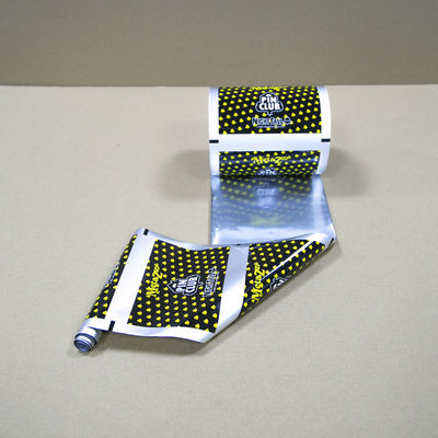 Ön baskılı AL / VMPET Kompozit Rulo Stock 8 Renkli Pantone & GS1 Barkod