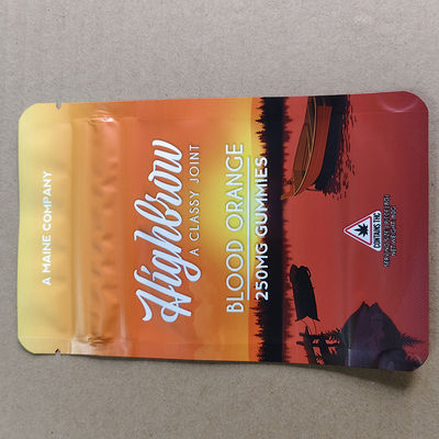 Çocuklara karşı koruyucu çanta Farma, CBD ve Gıda Fabrikası için yüksek güvenlikli plastik kompozit ambalaj Direkt, Düşük MOQ