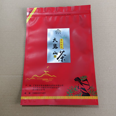 Mat finişli ayağa kalkan fermuar torbaları - Su geçirmez ve toz / sıvı ambalaj için yeniden kilitlenebilir