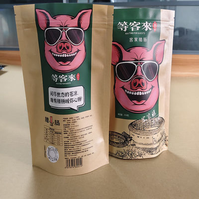 Özel Boyut Mat Siyah Direk Fermuar Çantaları Premium Giyim / Aksesuarlar Perakende Ambalajı