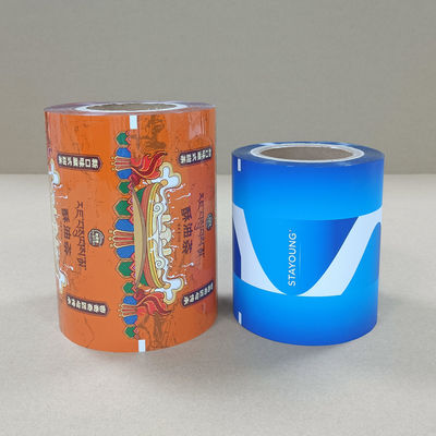 Özel Baskılı Probiyotik Plastik Ambalaj Rulo Film UV Dirençli Nem Kanıtlı OEM ODM Servisi