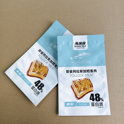 Yeniden kapanabilir et atıştırmalığı torbaları Deli Sosis için Premium Bariyer Filmi 8x10in özelleştirilebilir