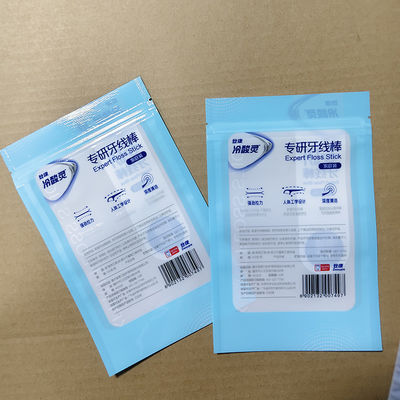 Yüksek Kaliteli Floss Pick Paketleme Torbaları Diş Hekimliği için Kalıcı Kompozit Torbalar Özel