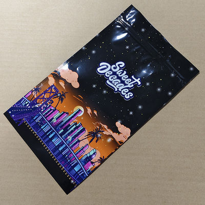 Şehir Manzarası Baskılı Çocuk Korumalı Kese ISO 8317 Sertifikalı Çizilmez UV Mürekkep EN 14375 Uyumlu