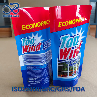 Cam Temizleyici İçin Çevre Dostu Üç Mühürlü Torbalar - Geri Dönüştürülebilir Kompozit Malzeme