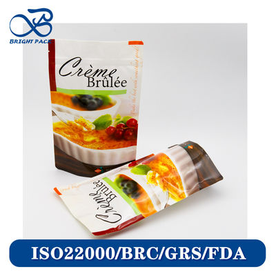 Yüksek Kaliteli Pişirme Paketleri Özel Baskı ve Yeniden Kilitlenebilir Ziplock ile.