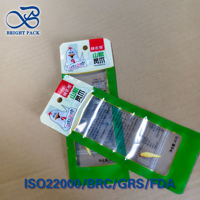 Tavuk bacakları için kusursuz vakum torbası ASTM F3510 Çocuklara dayanıklı O2 bariyeri <0.5cc/gün