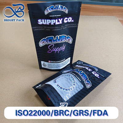 İlaç Ambalajları İçin Sertifikalı Çocuk Korumalı Fermuarlı Torbalar, Yağ Geçirmez ve Özel Baskılı.