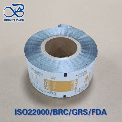 Yüksek Bariyerli Süt Tozu Ambalaj Filmi Rulo PET / AL / PE