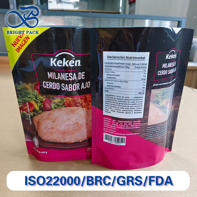 Açık görüntüleme penceresi ve özelleştirilebilir boyutları olan premium gıda ambalajı torbaları.