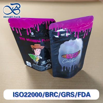 Farmasötik Ambalaj için Görünür Pencereli, Yüksek Çözünürlüklü Baskılı, Özelleştirilebilir Grafiklere Sahip, Çocuk Korumalı Torbalar.