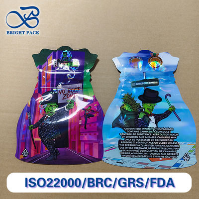 İlaç Ambalajı İçin Premium Çocuk Korumalı Çanta, Özelleştirilebilir Geometrik Şekiller ve Canlı Pantone Renkleri Baskı.