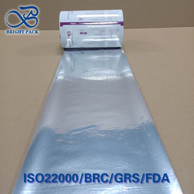 PET/AL/PE ClO₂ Dezenfektan Film Rulosu 0.05 OTR Bariyer ve Kimyasal Stabilite İçin Işık Geçirmez