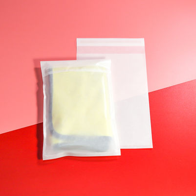 % 100 Degradasyonlu Cam Kağıt Torbası T-shirt ve Kıyafet Paketleri İçin Balmumu Kağıt Torbası