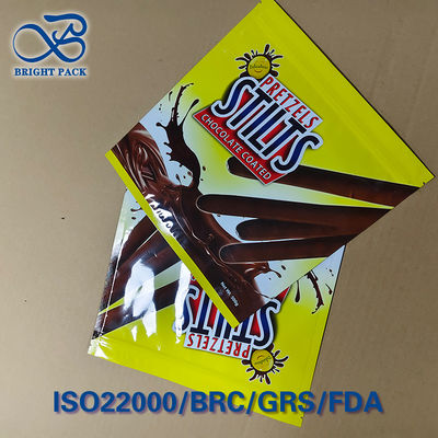 Yüksek sıcaklığa dayanıklı çikolata sosu torbası 120°C Sıcak doldurma Güvenli EVOH Bariyer katmanı FDA/EC1935 Sertifikalı