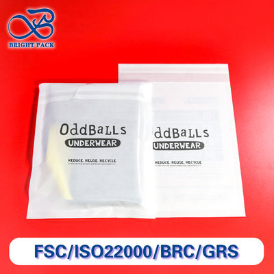 Ekoloji dostu beyaz basılı cam torbalar en iyi koruma ve sürdürülebilir stil için