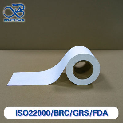 Ürün mühürleme için kendi kendine yapışkan kağıt film rulo Özel genişlik kolay uygulama