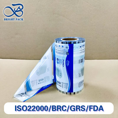 Günlük ürünler ambalaj filmi yüksek çözünürlüklü renkli baskı ve su geçirmez işlevi ile