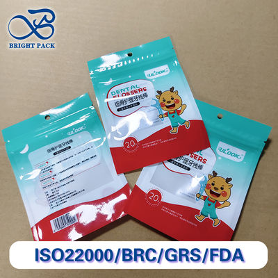 Çevre Dostu Diş İpi Seçme Çantası 1000ml PET/PE Şeffaf Ambalaj