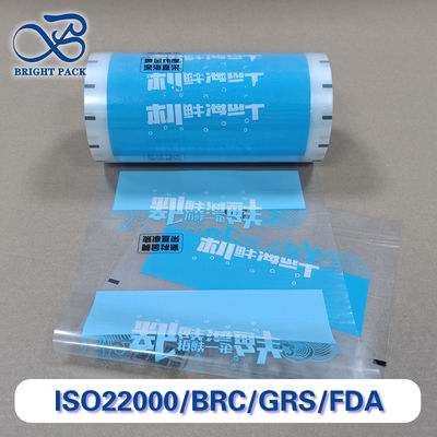 Geri Dönüştürülmüş Yüksek Bariyerli Deniz Ürünleri Ambalaj Filmi, Fermuar Kapamalı