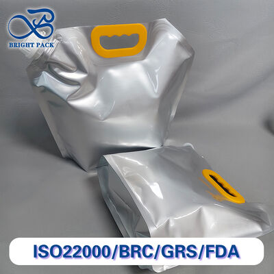 1.0L-5.0L Büyük Musluklu Torba, PET/PA/PE Lamine - Sıvılar İçin Dayanıklı ve Sızdırmaz